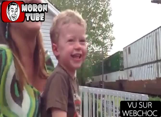 Video :A father surprises his child with something amazing